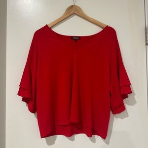 Worn once! Party blouse, great material